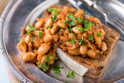 Chilli & Tomato Beans on Toast