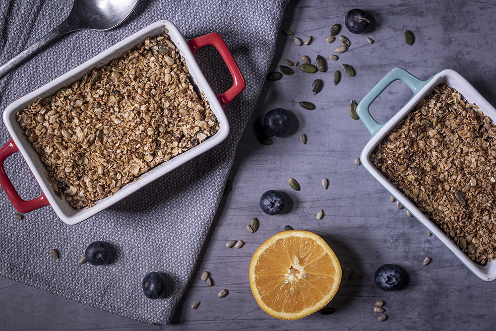 Vegan Berry and Apple Crumble Recipe