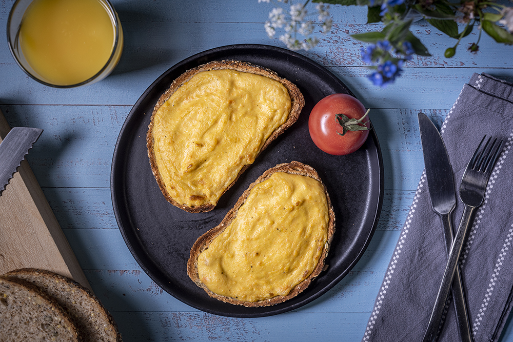 Cheese on Toast with Potato and Carrot Cheese Vegan Recipes