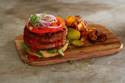 Vegan Deconstruction Burger