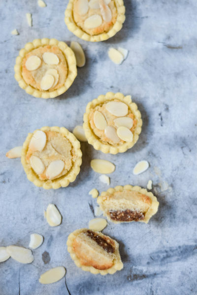 Vegan bakewell tart