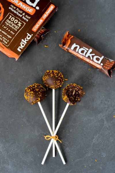Vegan chocolate pops