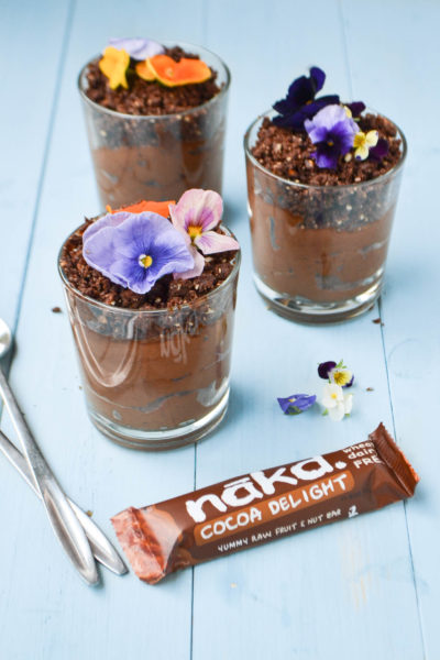 Nakd and chocolate mousse