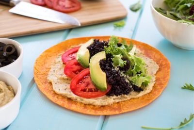 Hummus wrap