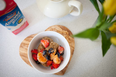 Weetabix with fresh fruit