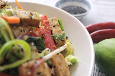 Vegan Pad Thai Salad