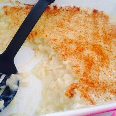 Vegan rice pudding