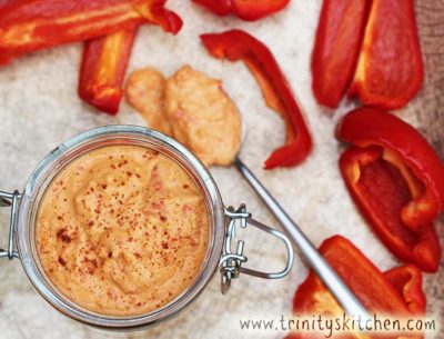 Roasted Red Pepper Hummus