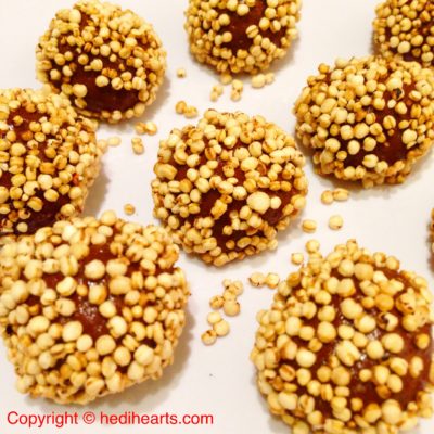 Tahini protein balls