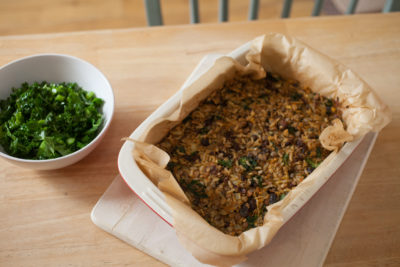 Vegan protein casserole