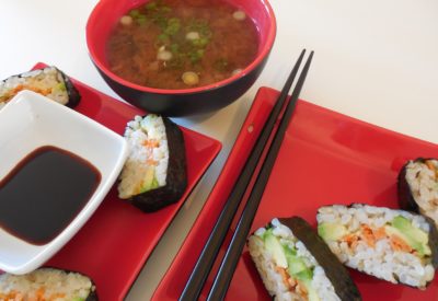 Toasted nori sandwich