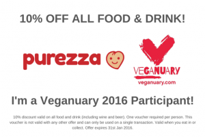 Veganuary Voucher - Purezza