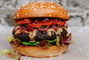 American cuisine button