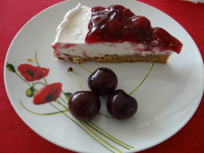 Vegan Cherry Cheesecake