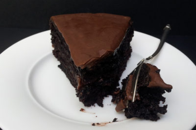 chocolate courgette cake