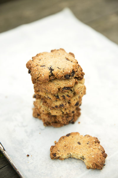 Fava bean cookies stack