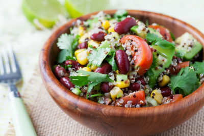Figs and Fennel Quinoa Vegan Mexican Salad