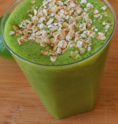 Vegan key lime smoothie