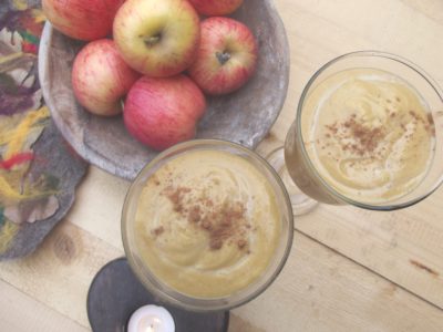 Vegan pumpkin smoothie