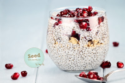 Vegan chia dessert