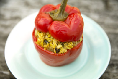 Vegan stuffed peppers