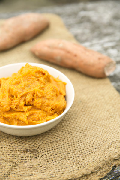 Vegan sweet potato mash