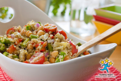 Quinoa Pesto Salad