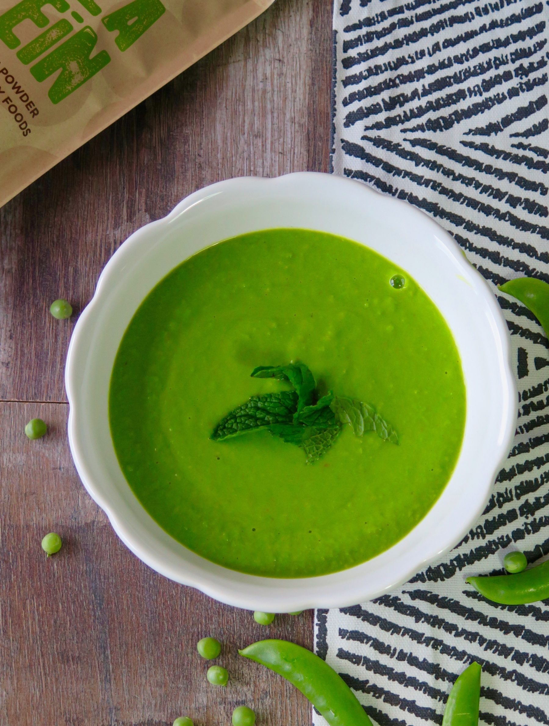 Vegan pea soup