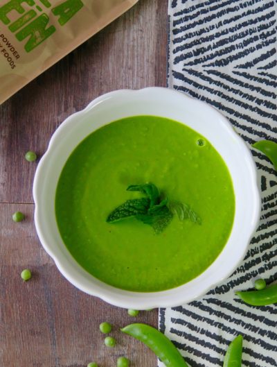 Vegan pea soup