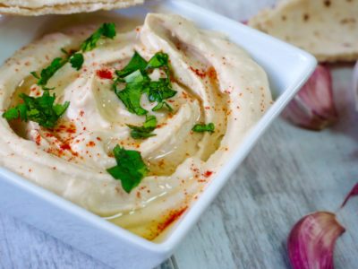 Quirky vegan hummus