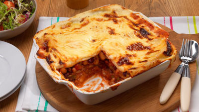Vegan Mexican Bean Lasagne