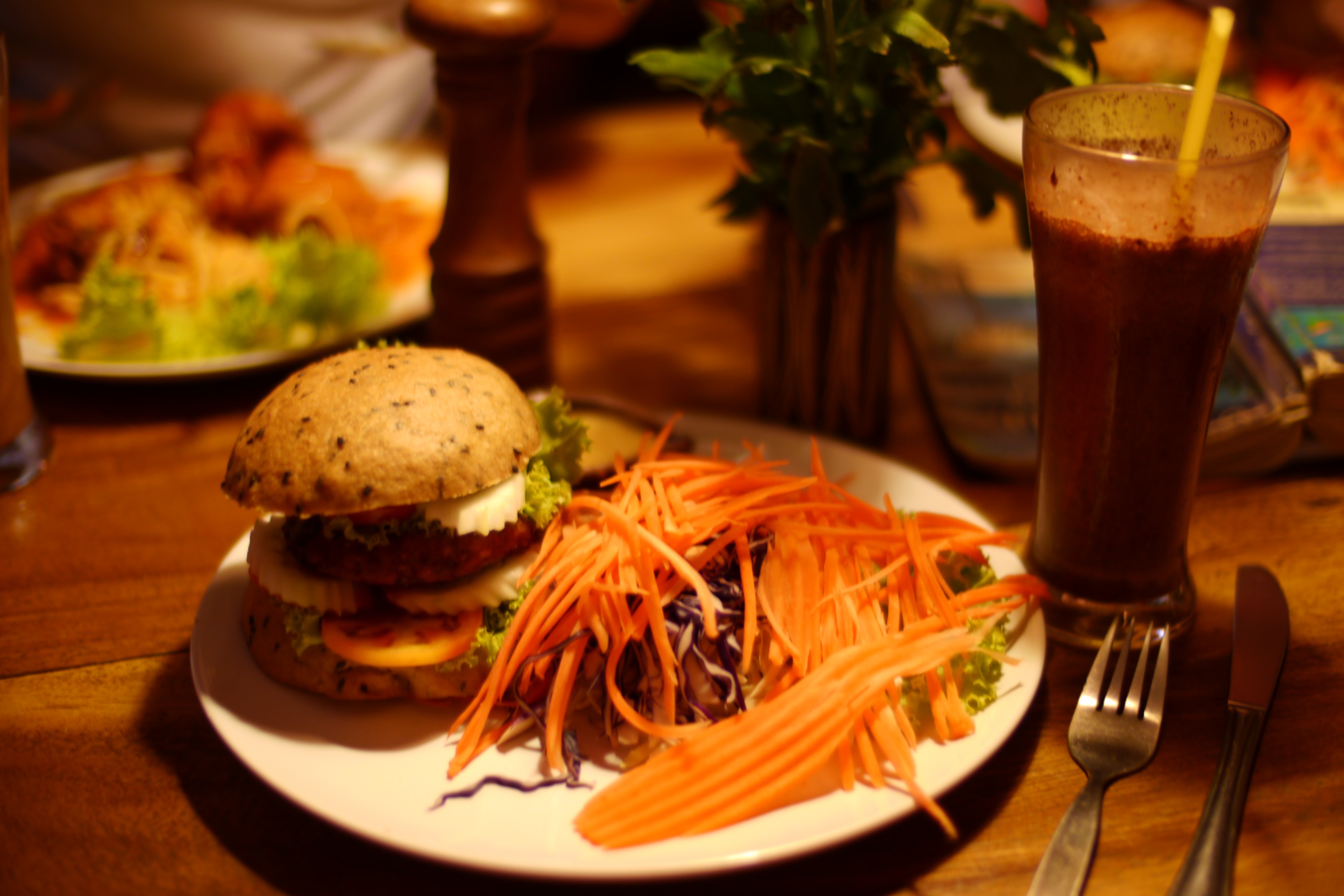 Nutritious vegan meal