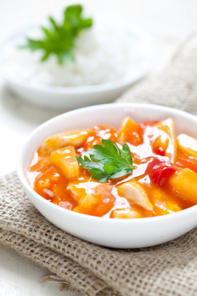 Vegan sweet and sour sauce