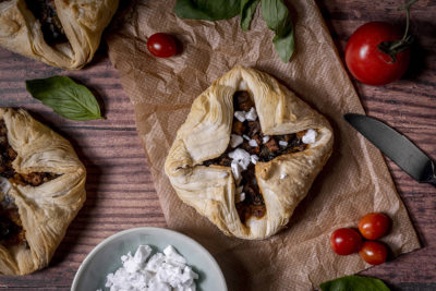 Mediterranean Tofu and Vegetable Parcels Vegan Recipe