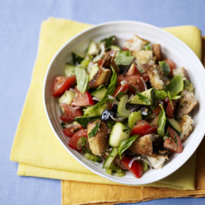 Vegan panzanella