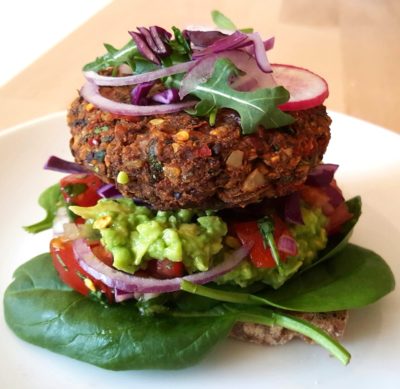 Black Bean Goji Burgers