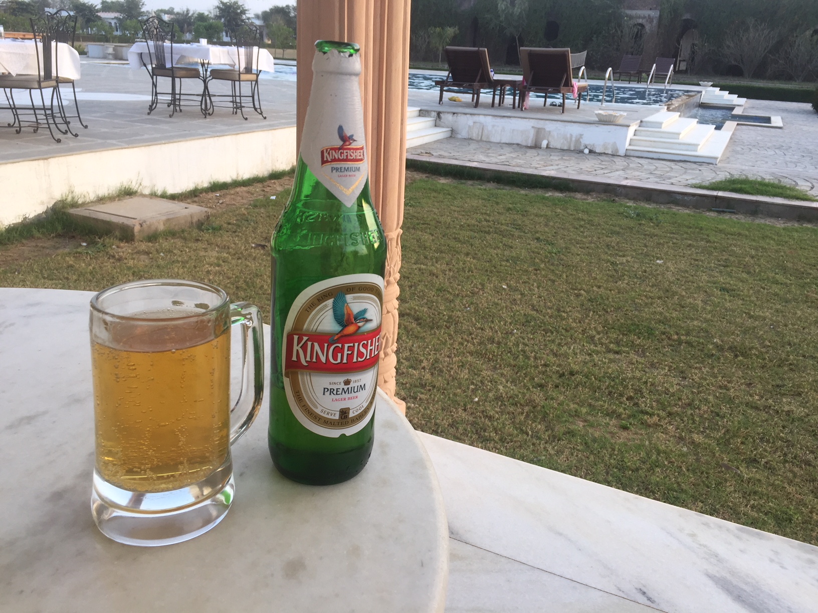 A bottle on Kingfisher