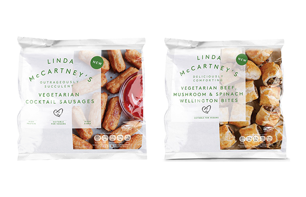 Linda McCartney's vegetarian meat replacements
