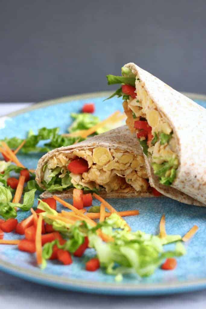Chicken Caesar Salad Wrap by Rhian's Recipes
