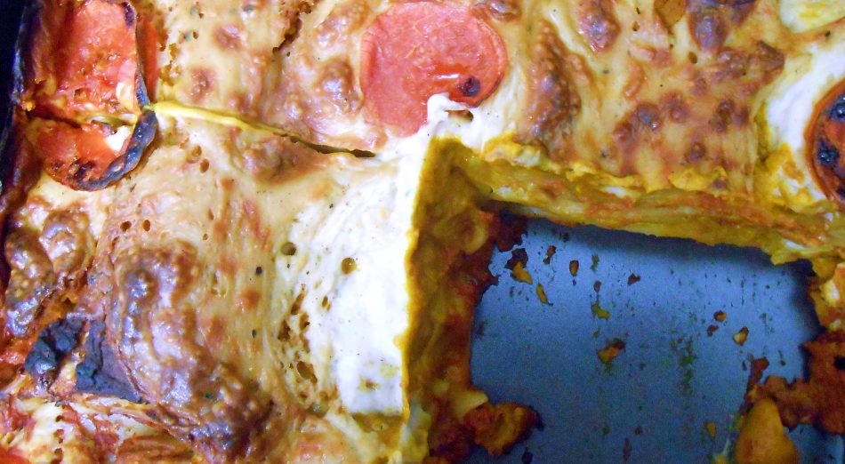 Vegan Pumpkin Lasagne