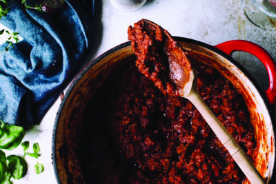 Chilli Non Carne in a bowl