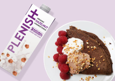 Holy crepe hazelnut and cacao pancakes