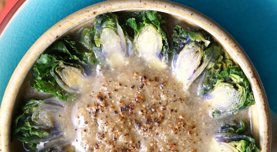 Mushroom Tempeh Soup