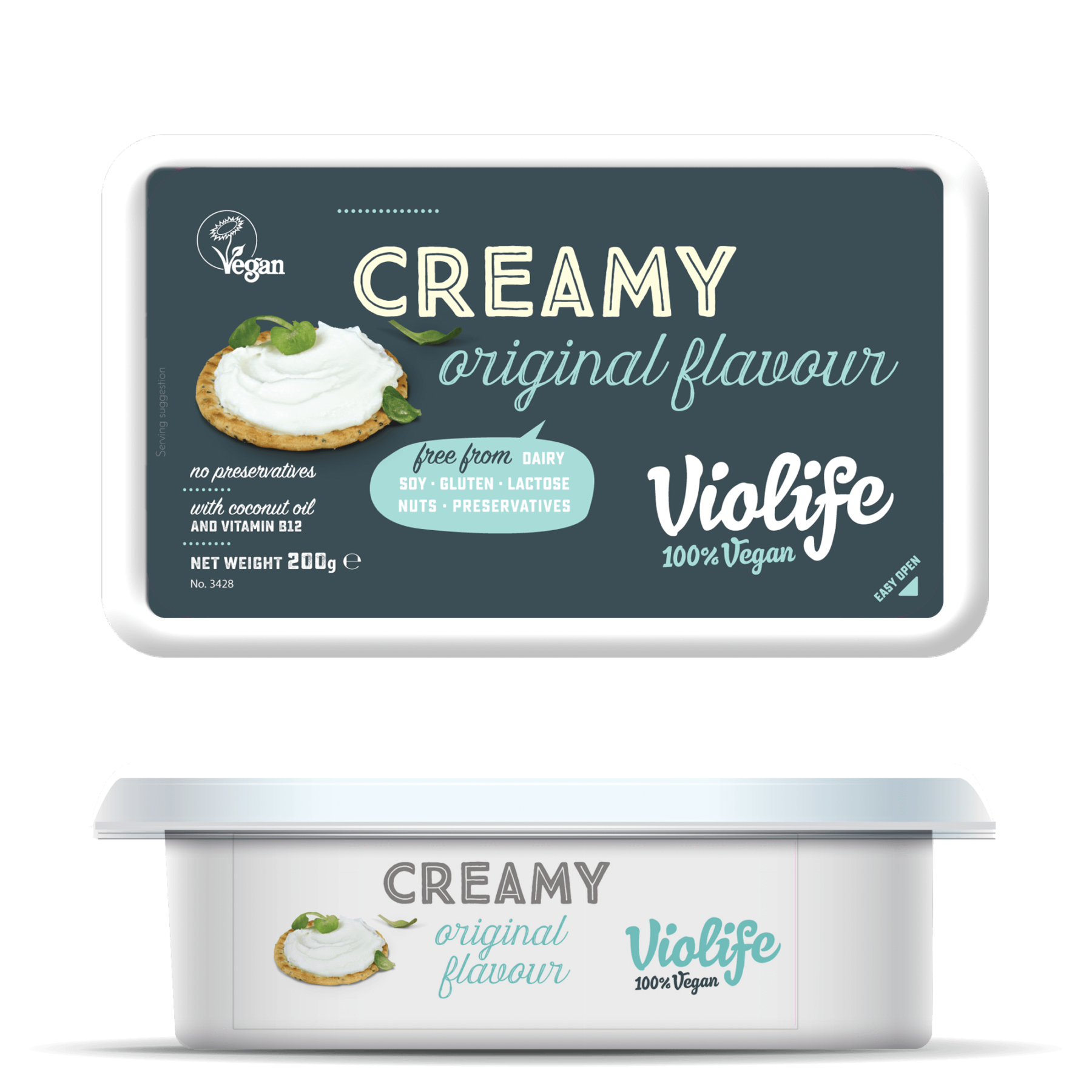Violife creamy cheeses