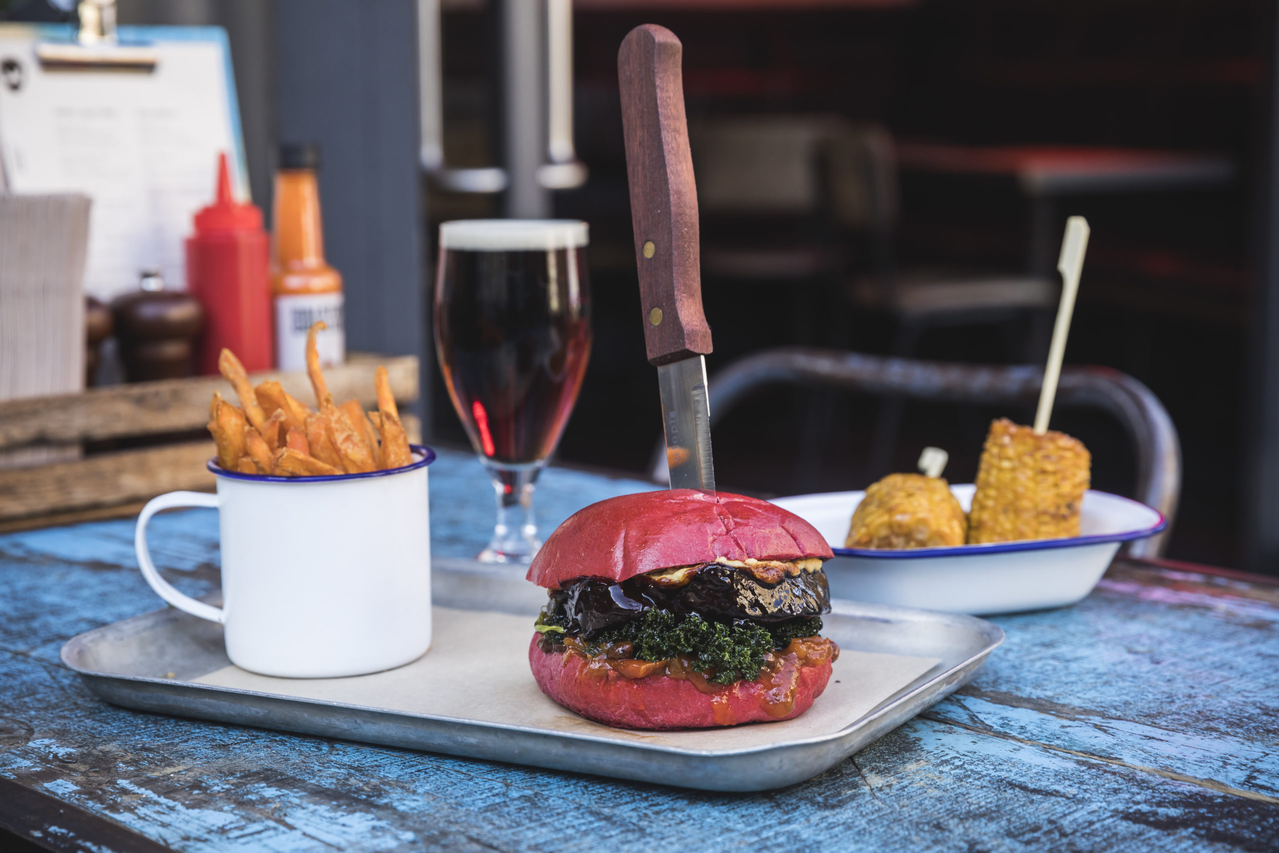 Brewdog vegan burger