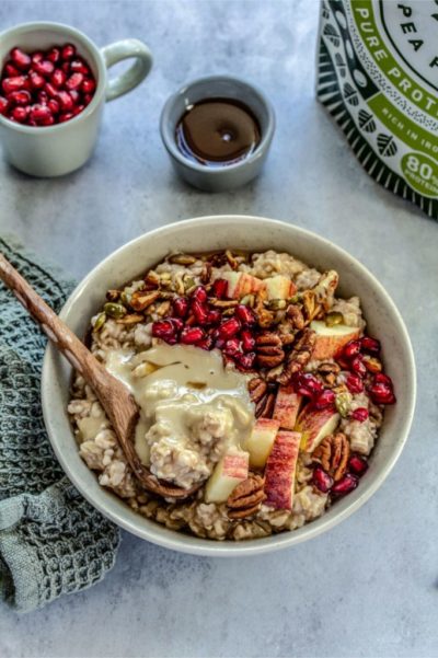 Apple Cinnamon Spiced Oats