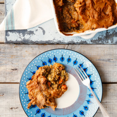 Quinoa cottage pie