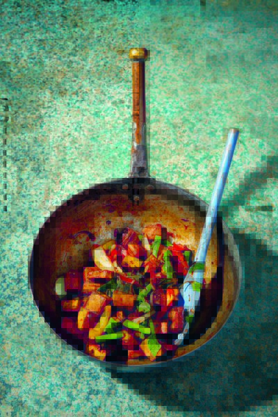 Rosa's stir fried tofu