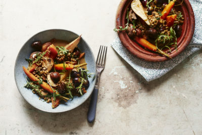 Chestnut and Vegetable Tagine