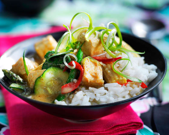 Tofu Thai Green Curry